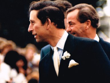 Prince Charles and Premier Bill Bennett