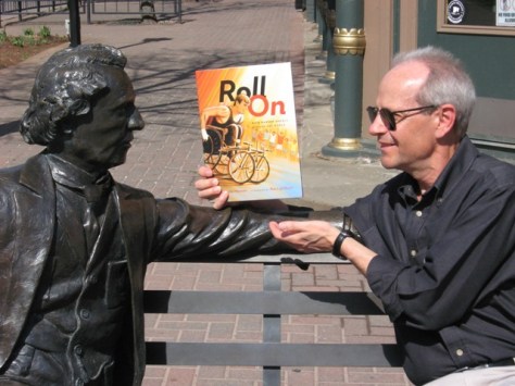 "Looking for a good book?"