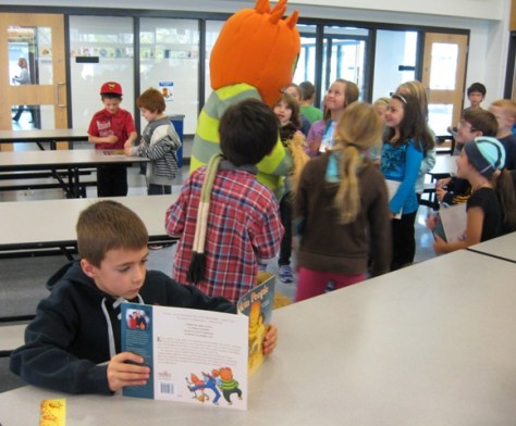 Some people couldn't wait to start reading :)