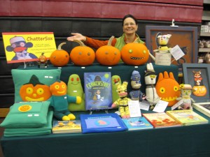 ChatterSox table at Horton Craft Fair 2015 